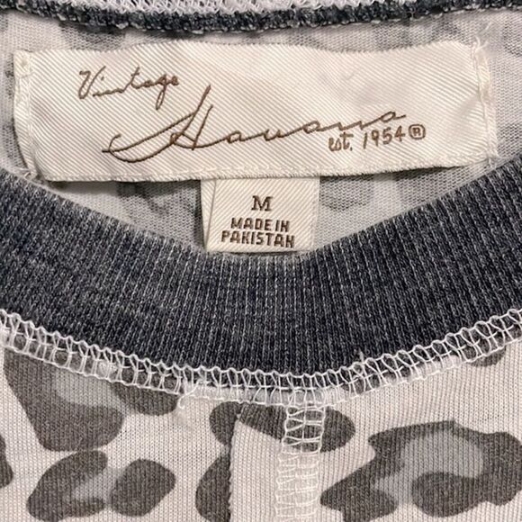 Animal print stretch top Size M - Picture 5 of 7